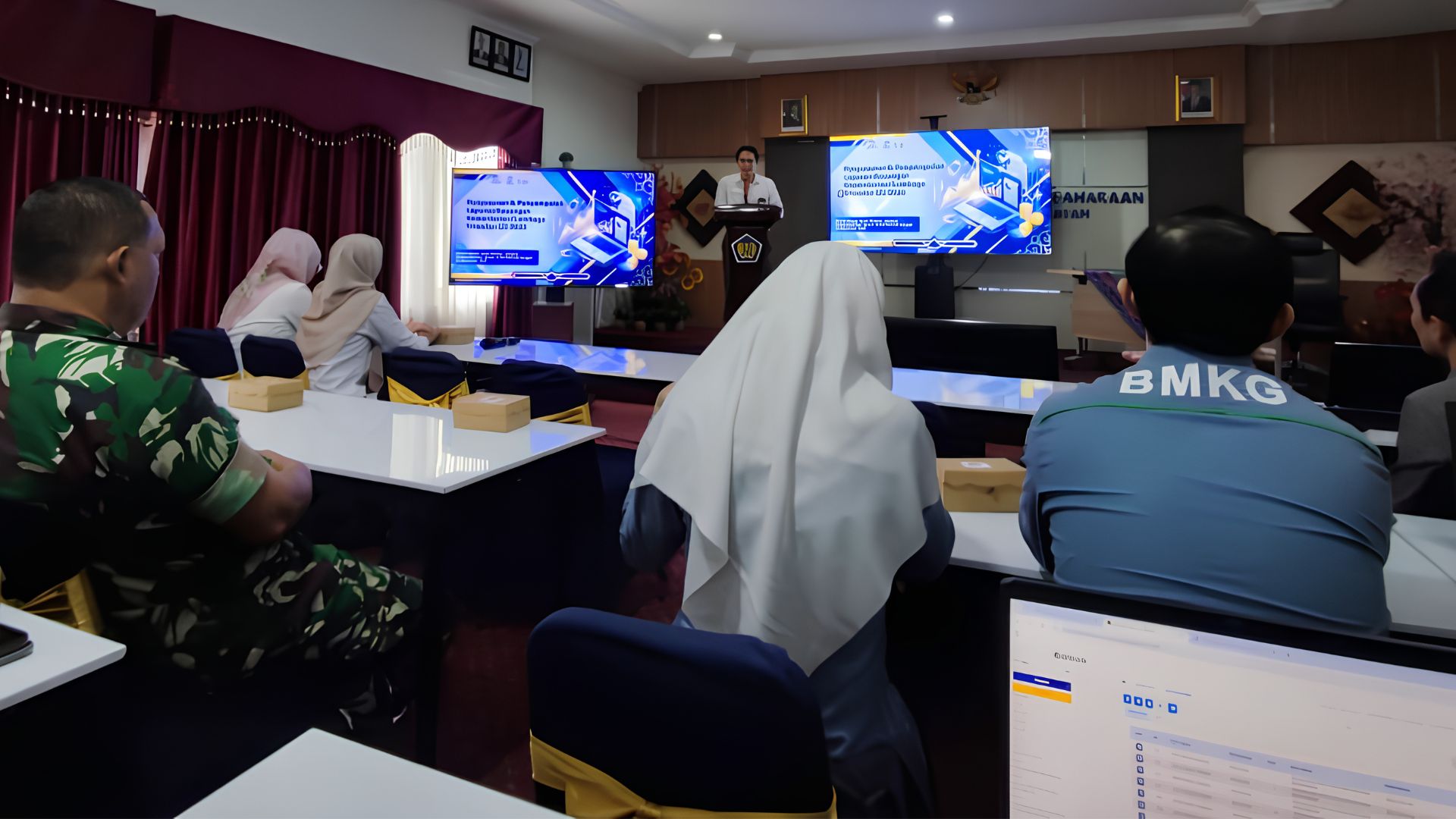 PTTUN Banjarmasin Hadiri Kegiatan Penyusunan Dan Penyampaian Laporan Keuangan Kementerian/Lembaga Triwulan III 2026