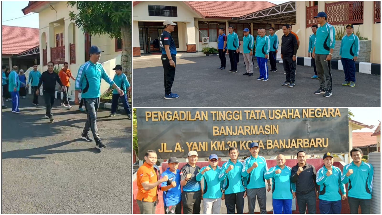 Jumat Pagi Jalan Santai Bersama PT TUN Banjarmasin