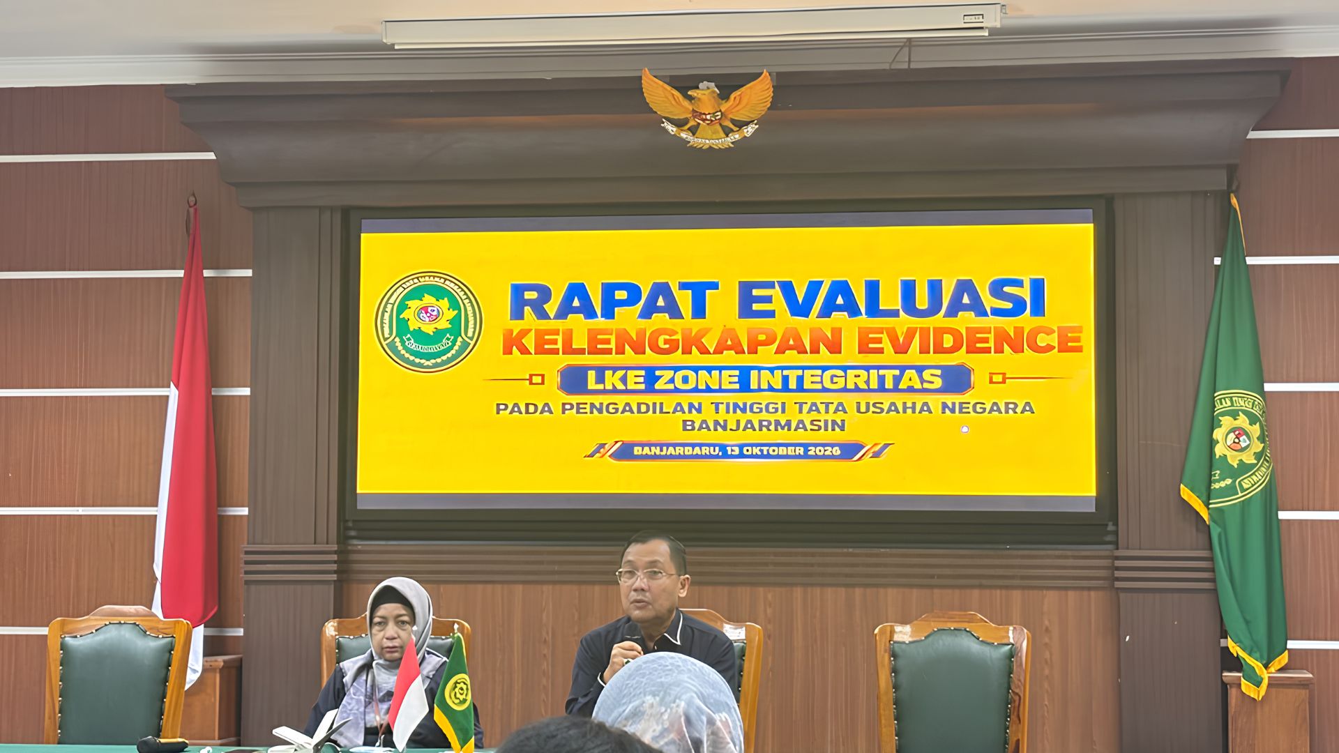Rapat Evaluasi Kelengkapan Eviden LKE Zona Integeritas