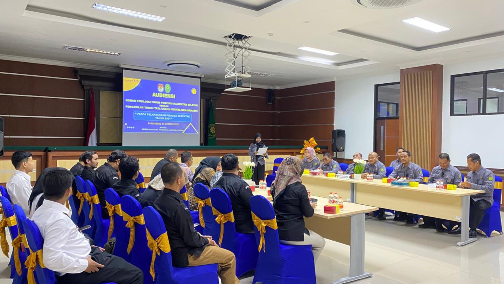 PTTUN Banjarmasin Gelar Audiensi dengan Komisi Pemilihan Umum Provinsi Kalimantan Selatan