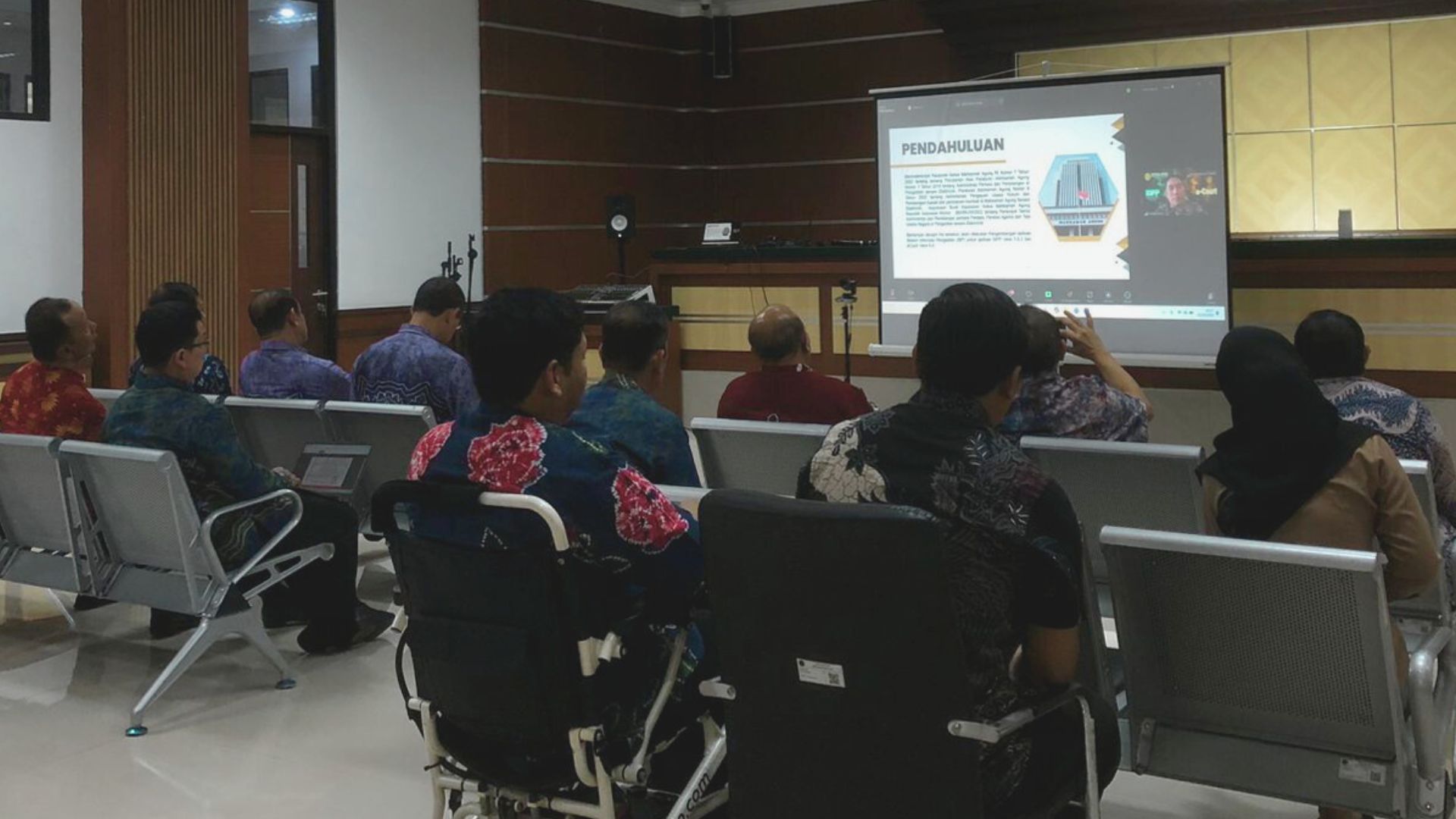 Sosialisasi Pembaharuan SIPP v5.6.0 dan E-Court v6.0.0 oleh Biro Humas Mahkamah Agung RI secara Daring