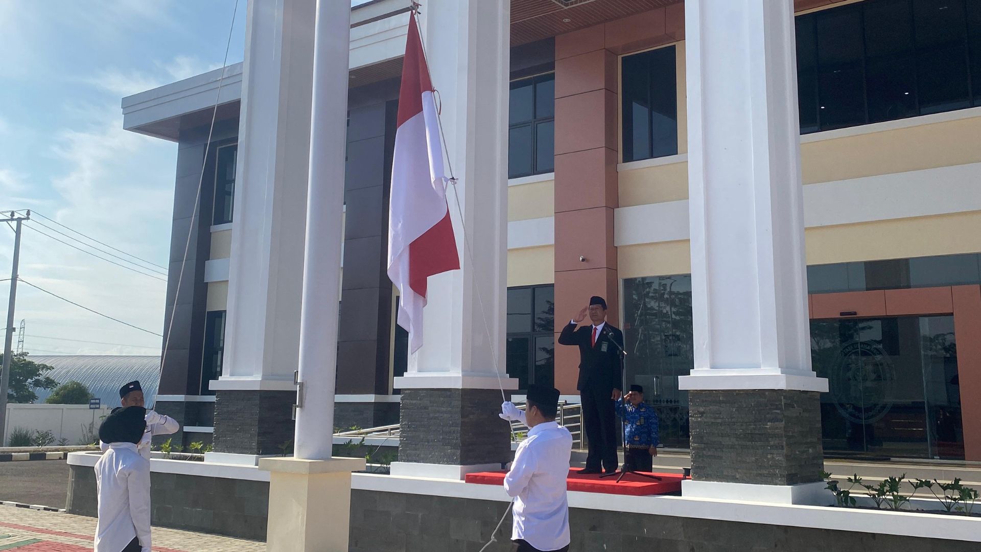 Upacara Memperingati Hari Sumpah Pemuda ke-96 di Pengadilan Tinggi Tata Usaha Negara Banjarmasin