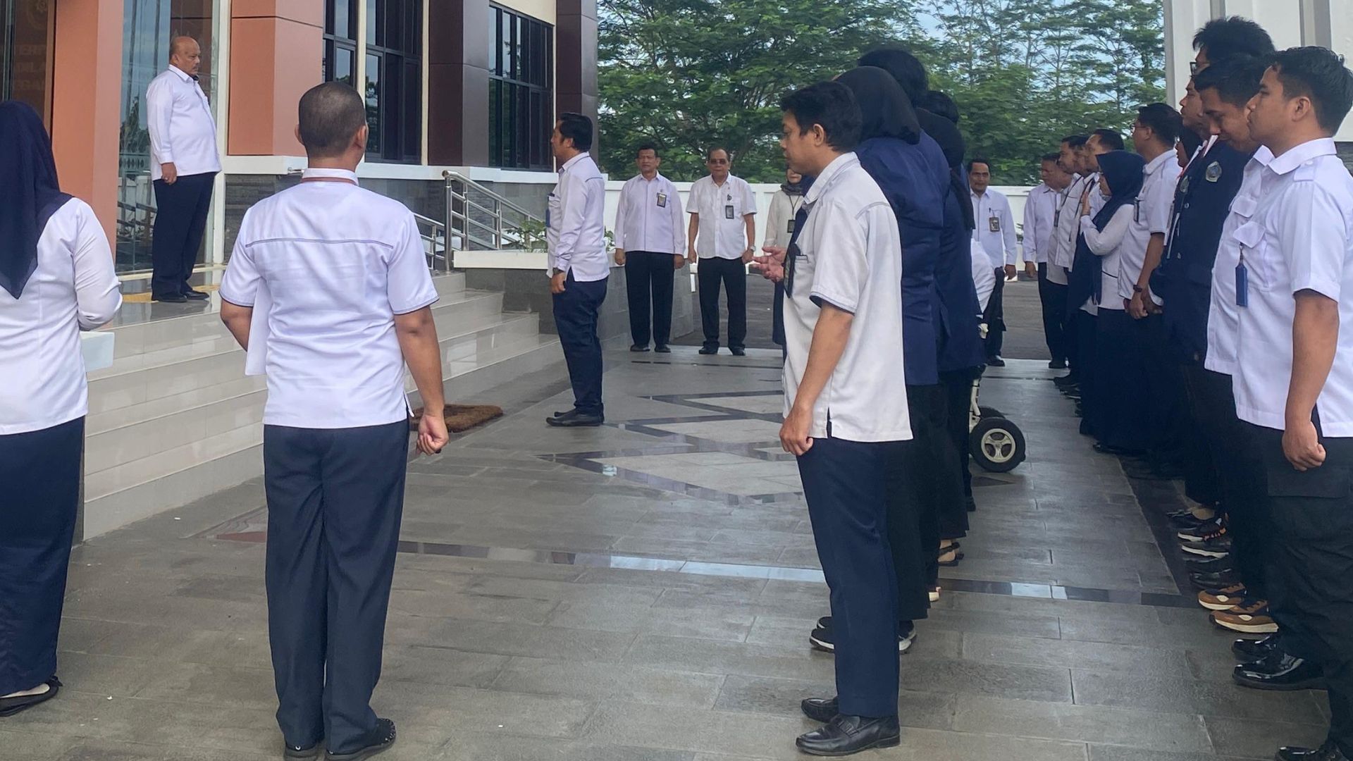 Apel Pagi Pengadilan Tinggi Tata Usaha Negara Banjarmasin.