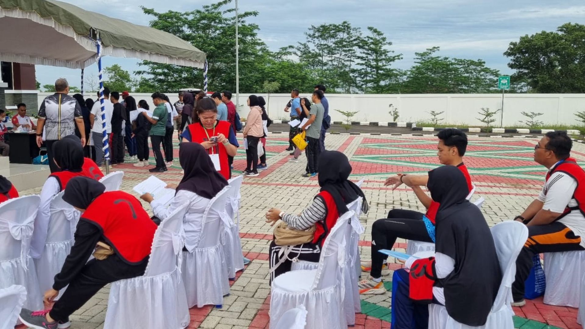 Pelaksanaan SKB Non CAT (Samapta) Pengadaan PNS di Lingkungan Mahkamah Agung RI