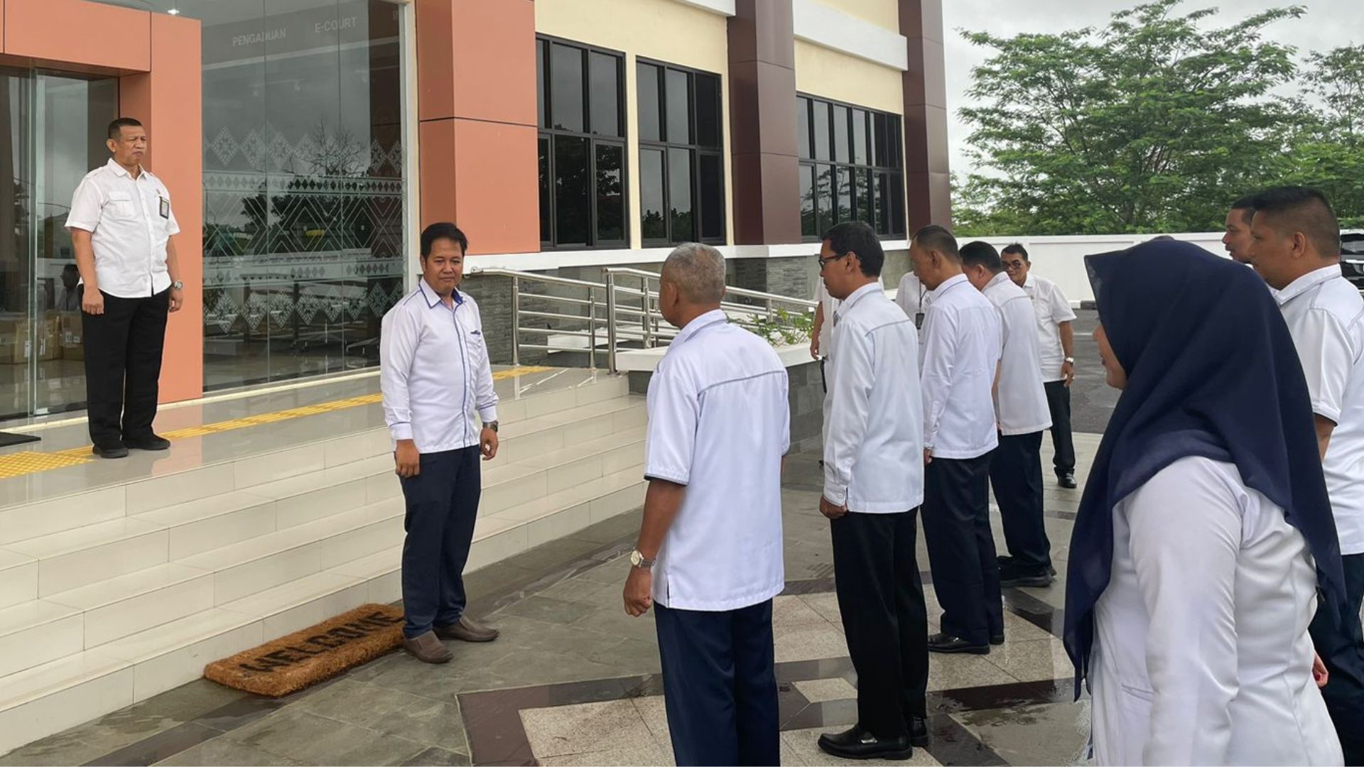 Apel Pagi Pengadilan Tinggi Tata Usaha Negara Banjarmasin.