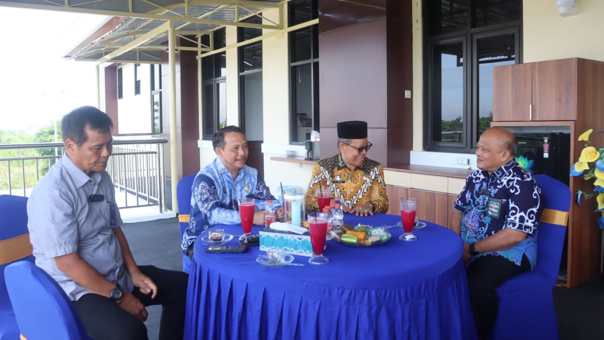 Ketua Pengadilan Tinggi Agama Banjarmasin Lakukan Kunjungan Silaturahmi ke Ketua Pengadilan Tinggi Tata Usaha Negara Banjarmasin
