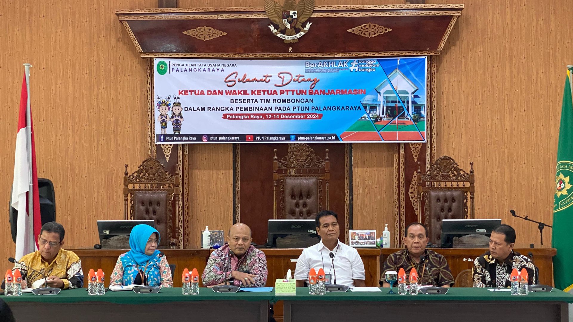 Pembinaan ke Pengadilan Tata Usaha Negara Palangkaraya