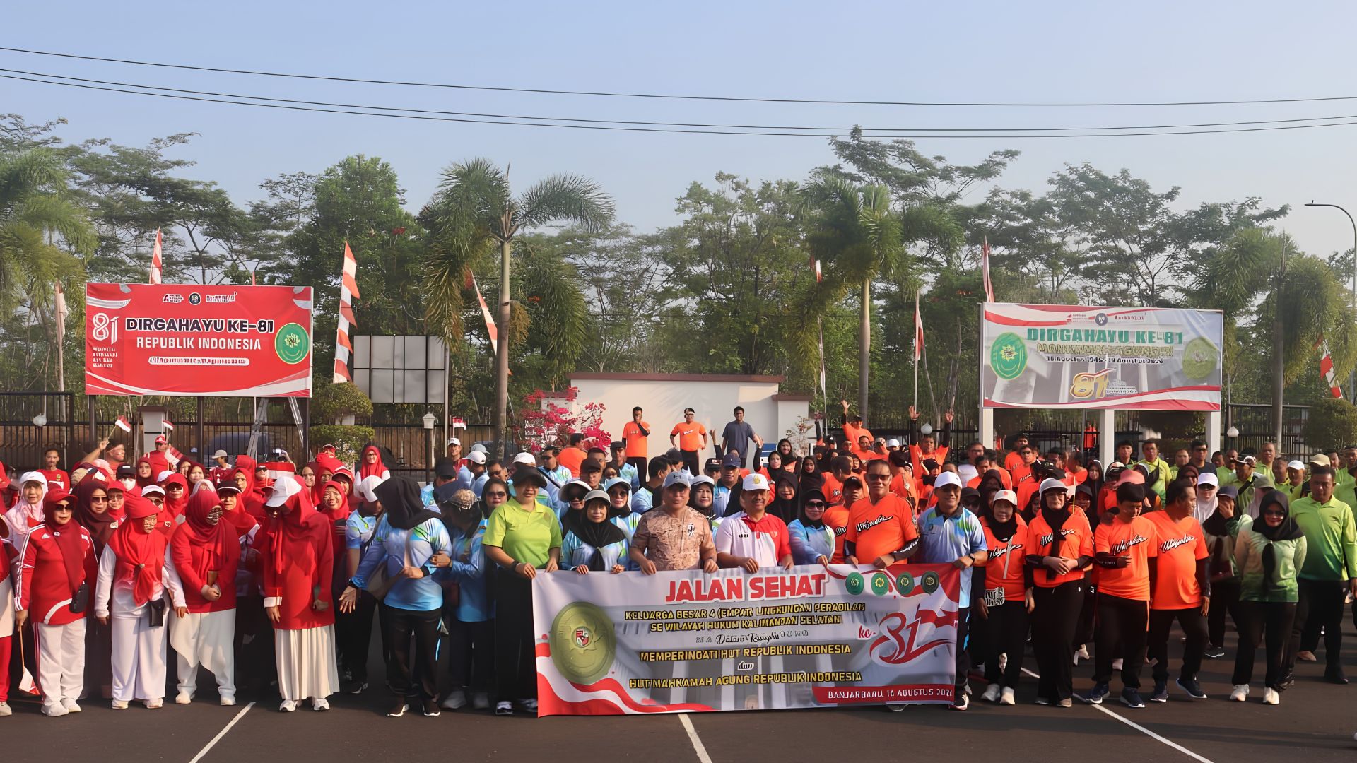 Jalan Sehat Semarak HUT ke-81 Kemerdekaan RI dan HUT ke-81 Mahkamah Agung RI Tahun 2026