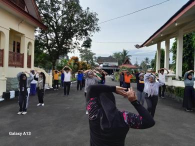 Budaya Kerja, Senam Pagi Bersama PT TUN Banjarmasin
