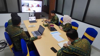 PTTUN Banjarmasin Ikuti Mitigasi dan Pemantauan Pelaksanaan Anggaran Wilayah Triwulan III Tahun 2026