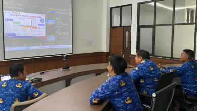 PTTUN Banjarmasin Hadiri Sosialisasi Secara Virtual tentang Penggunaan Aplikasi SRIKANDI oleh Mahkamah Agung RI