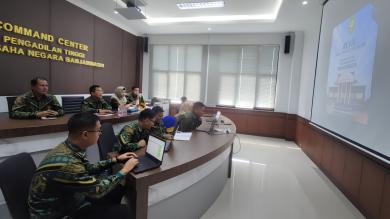 Review SOP Bagian Perencanaan dan Kepegawaian, PTTUN Banjarmasin Lakukan Penyempurnaan Dokumen Sesuai Regulasi Terkini