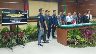 Penandatanganan Perjanjian Kerjasama (MoU) POSBAKUM Pada Pengadilan Tinggi Tata Usaha Negara Banjarmasin