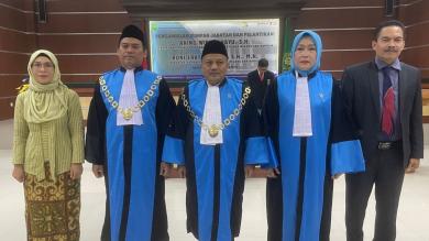 Pengambilan Sumpah dan Pelantikan Ketua Pengadilan Tata Usaha Negara Banjarmasin dan Hakim Tinggi Pengadilan Tinggi Tata Usaha Negara Banjarmasin